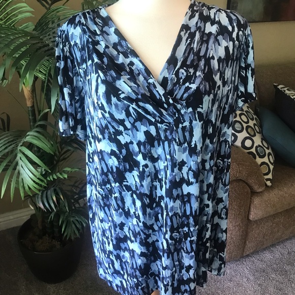 JMS 2X 18/20 short sleeve pullover stretch top - Picture 6 of 6